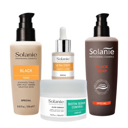 Kit Adolescenti pentru ten gras, acneic - mare - Solanie