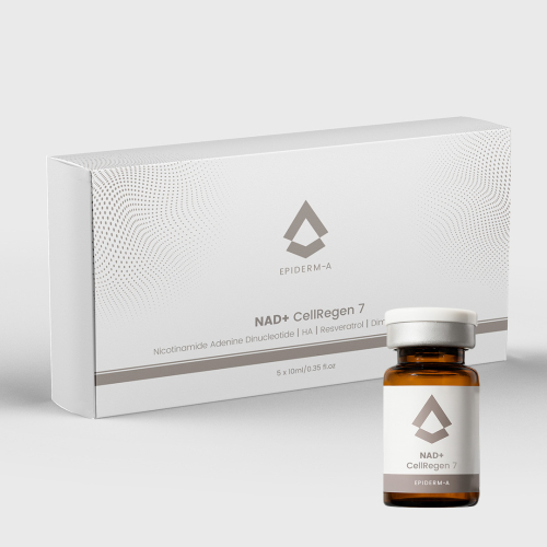 Cocktail de Regenerare Celulara cu NAD+ - 10 ml x 5 buc - cutie - Epiderm-A
