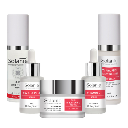 Set Albire si Depigmentare pentru ten matur - Solanie