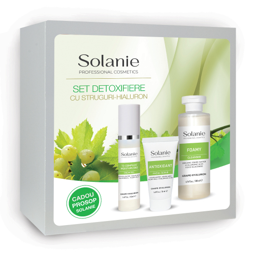 Set Detoxifiere Struguri-Hialuron - Solanie